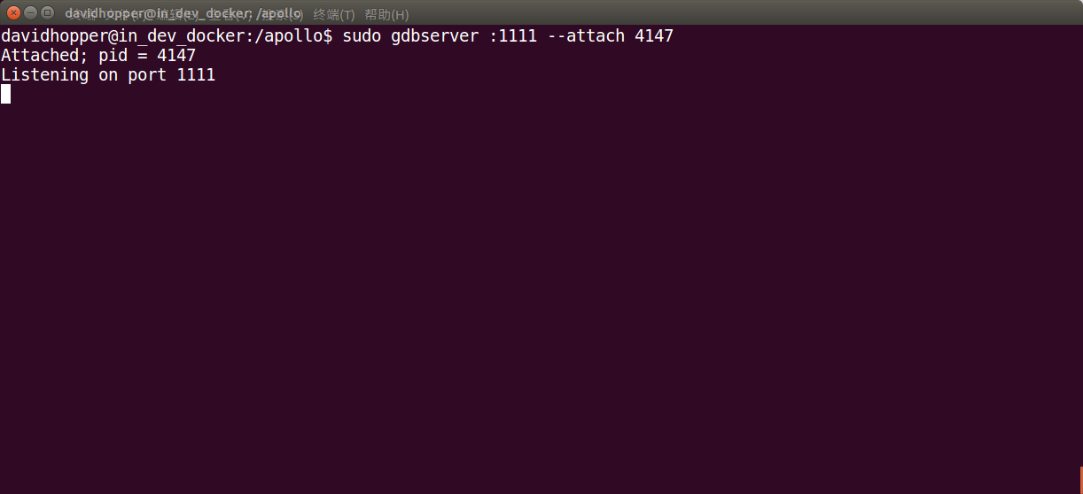 gdbserver attach debug